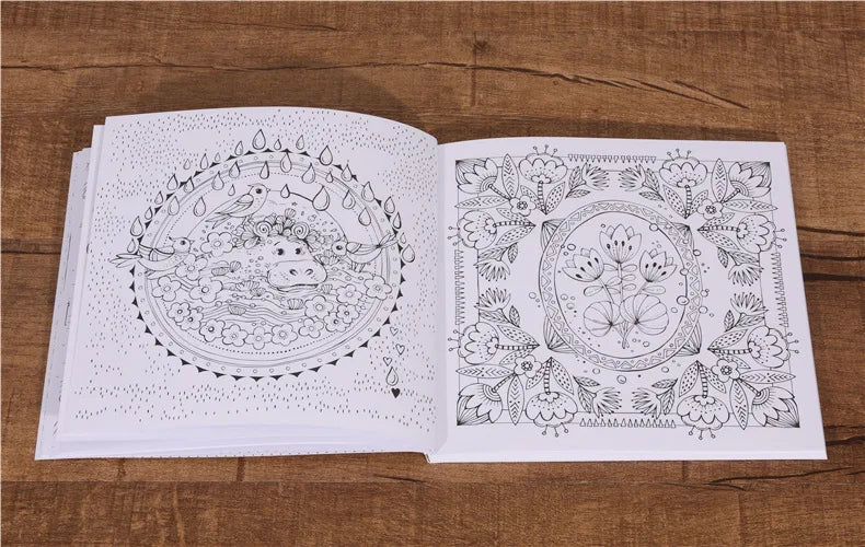 Trip to Africa Coloring Book (96 Pages)