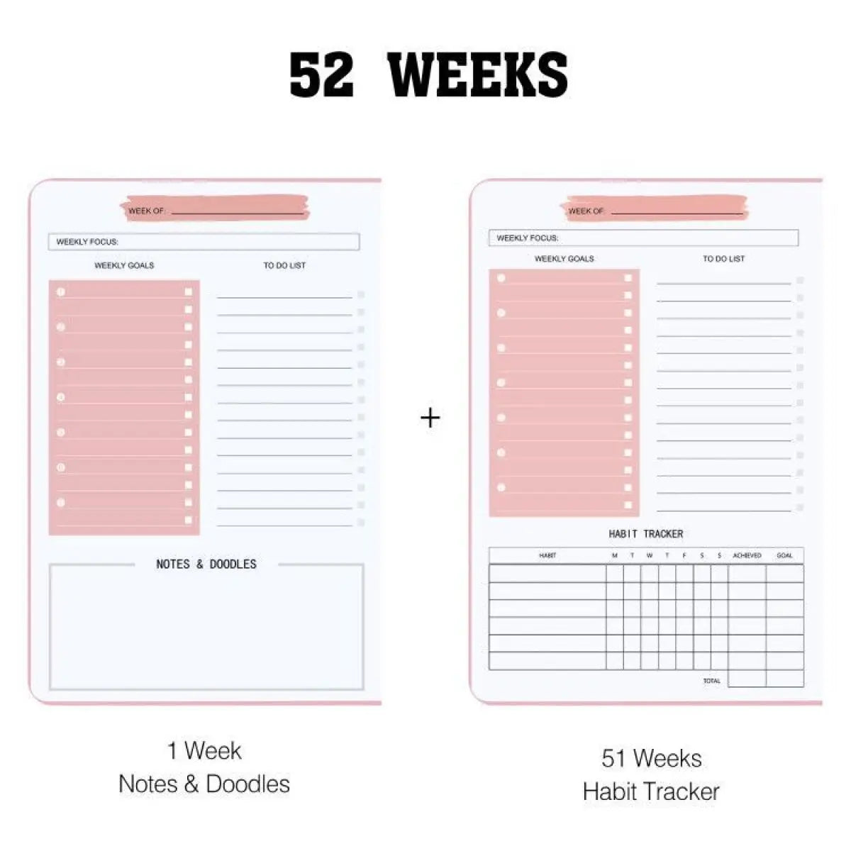 Weekly Planner & Notebook