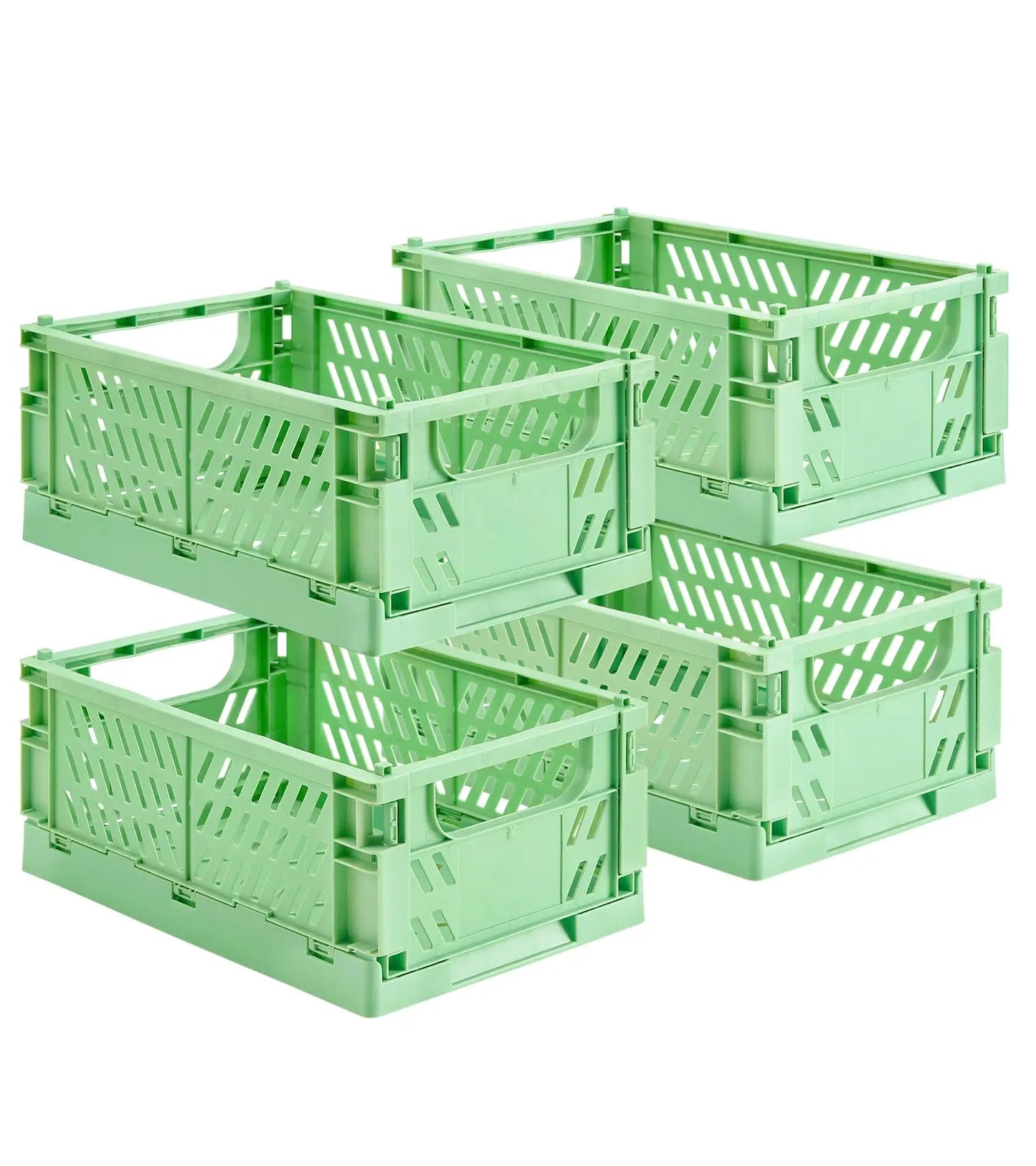 Pastel Collapsible Storage Crates