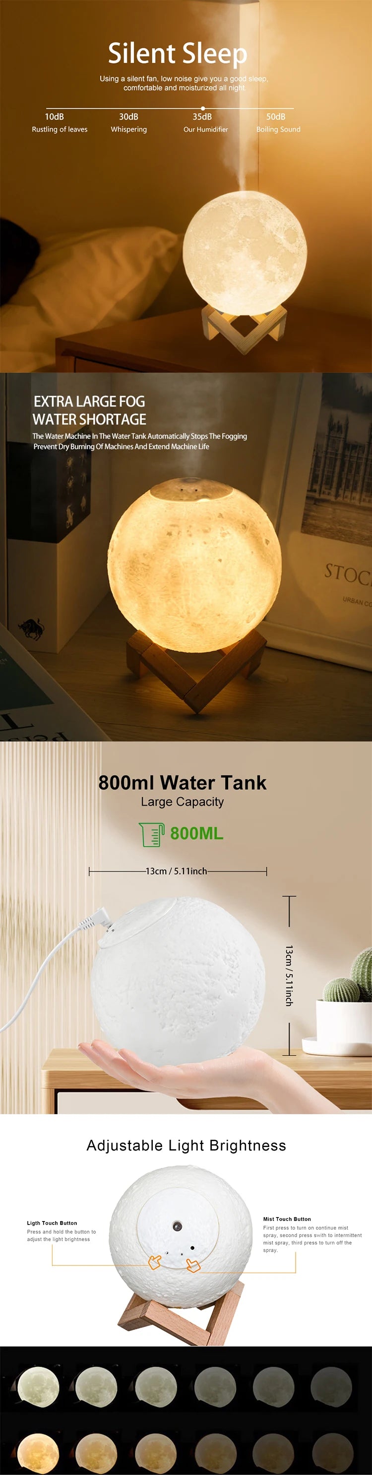 Moon Humidifier