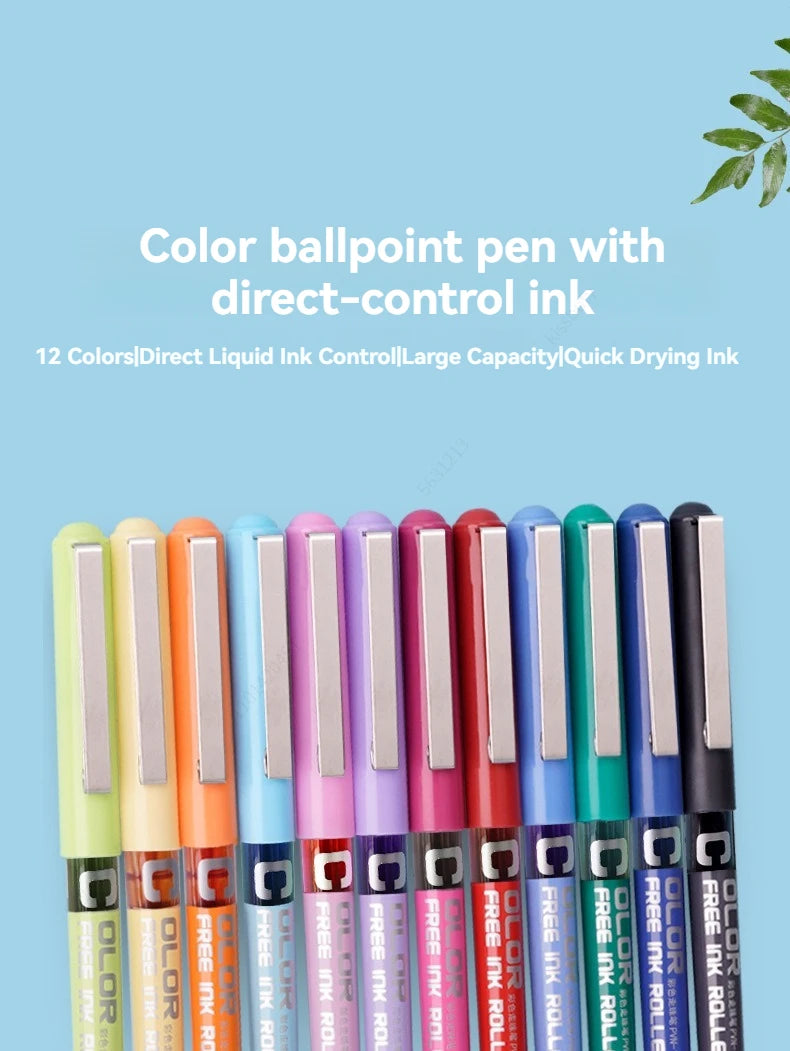 Liquid Ink Ballpoint Pen