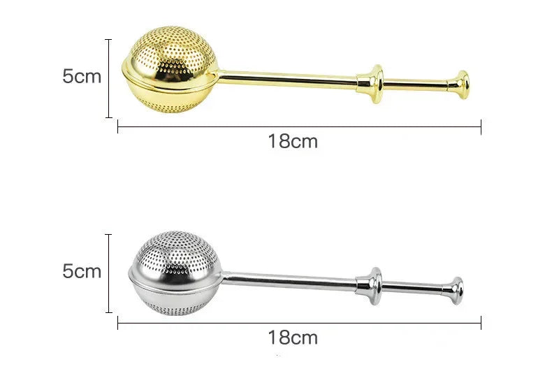Press Stainless Steel Tea Ball Infuser