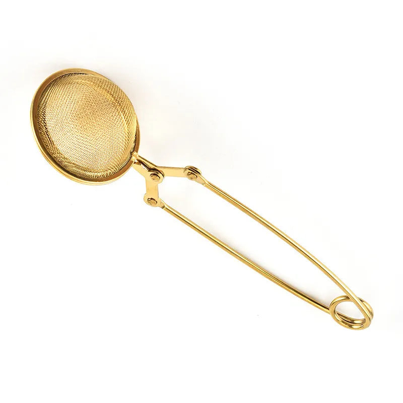 Press Stainless Steel Tea Ball Infuser