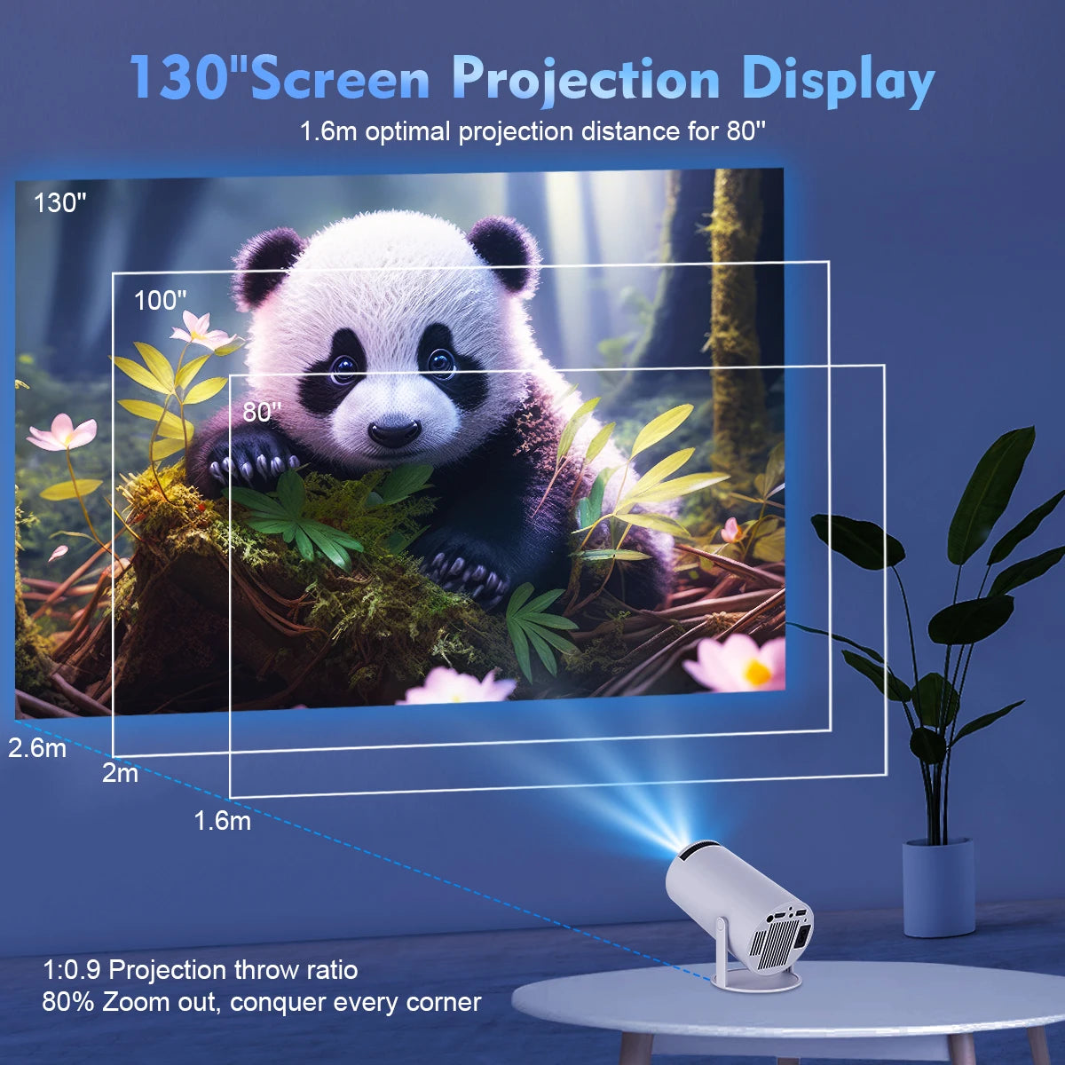 4k Portable Projetor