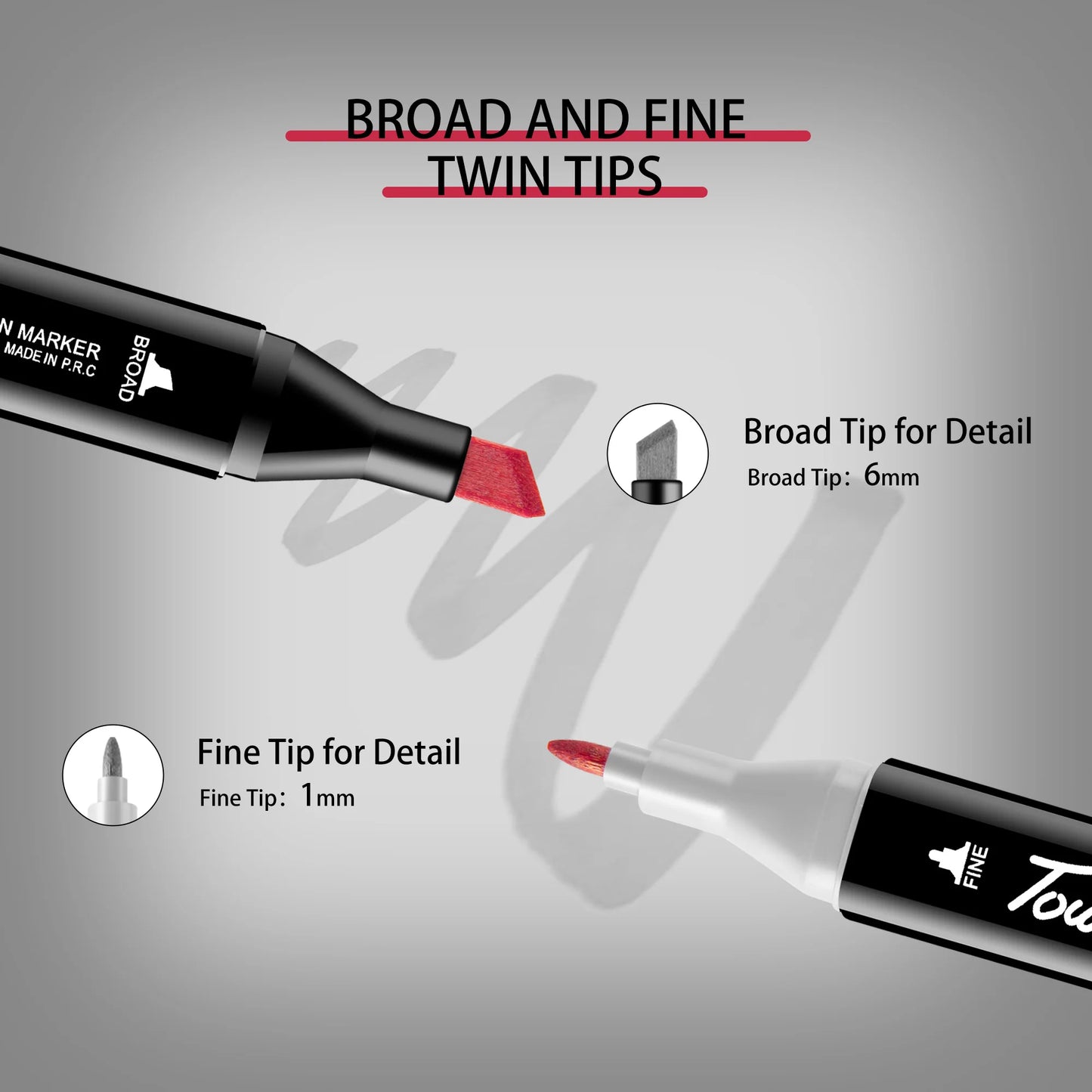 Dual Tip Permanent Marker