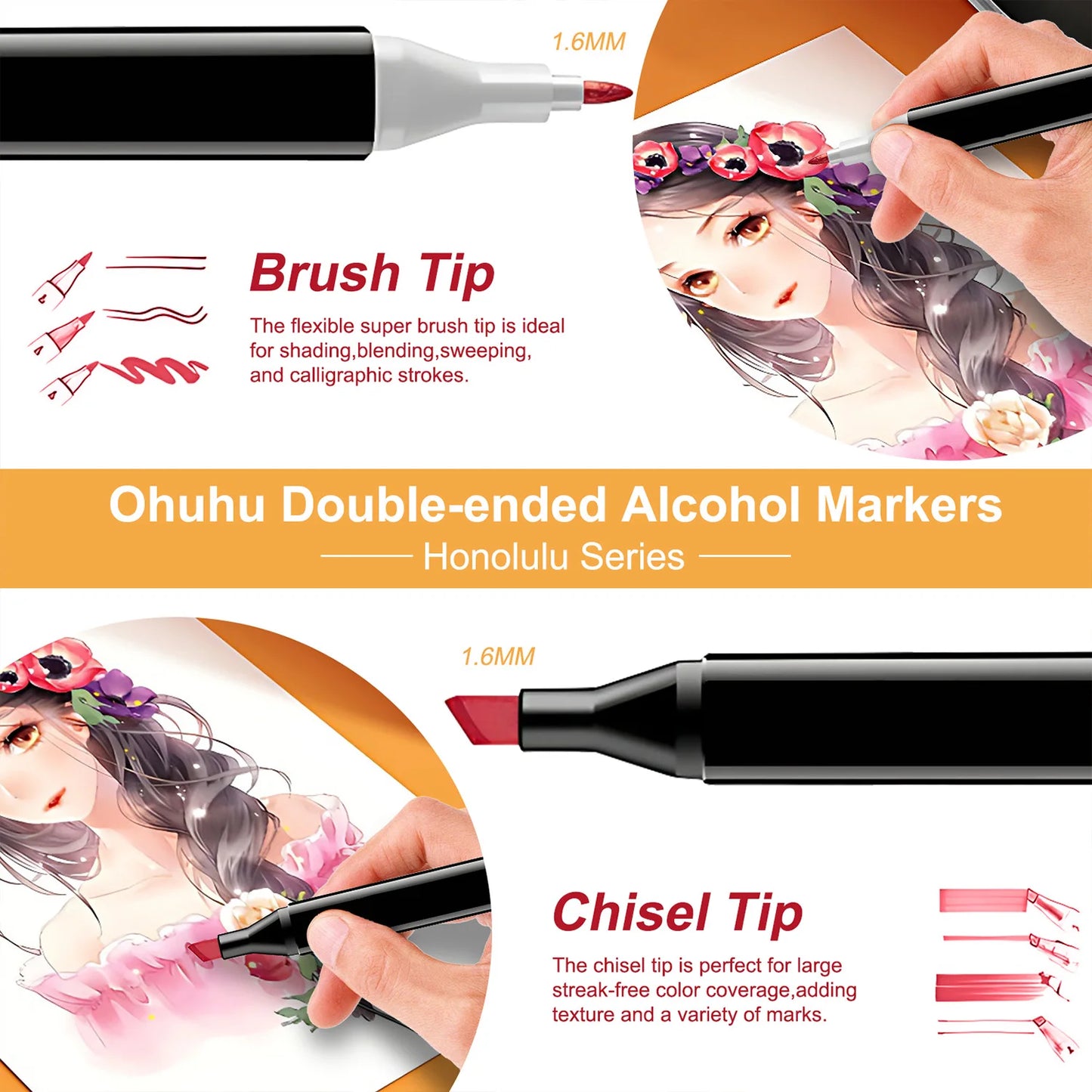 Dual Tip Permanent Marker