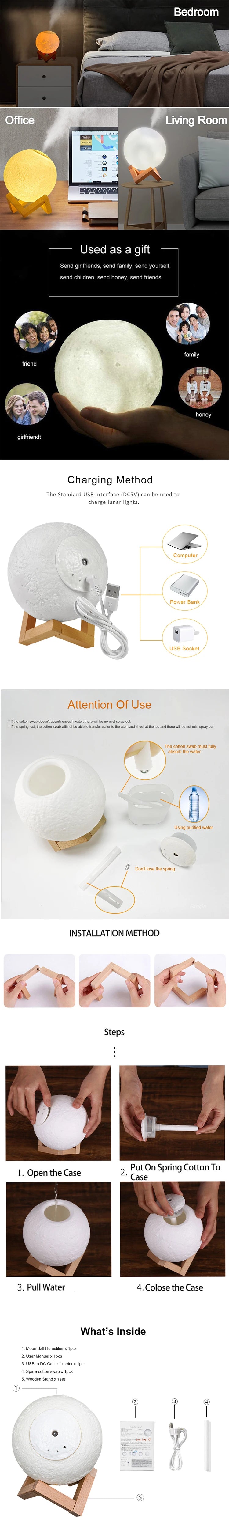 Moon Humidifier