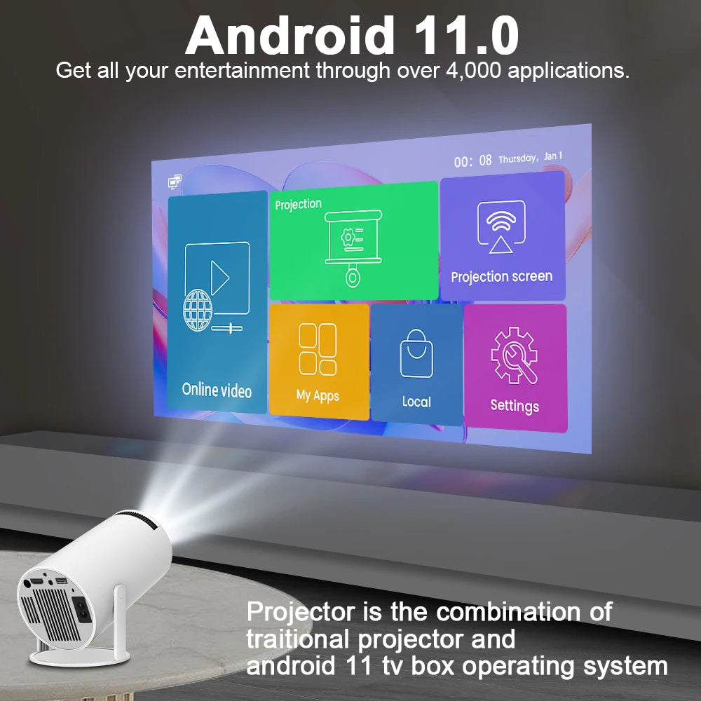 4k Portable Projetor
