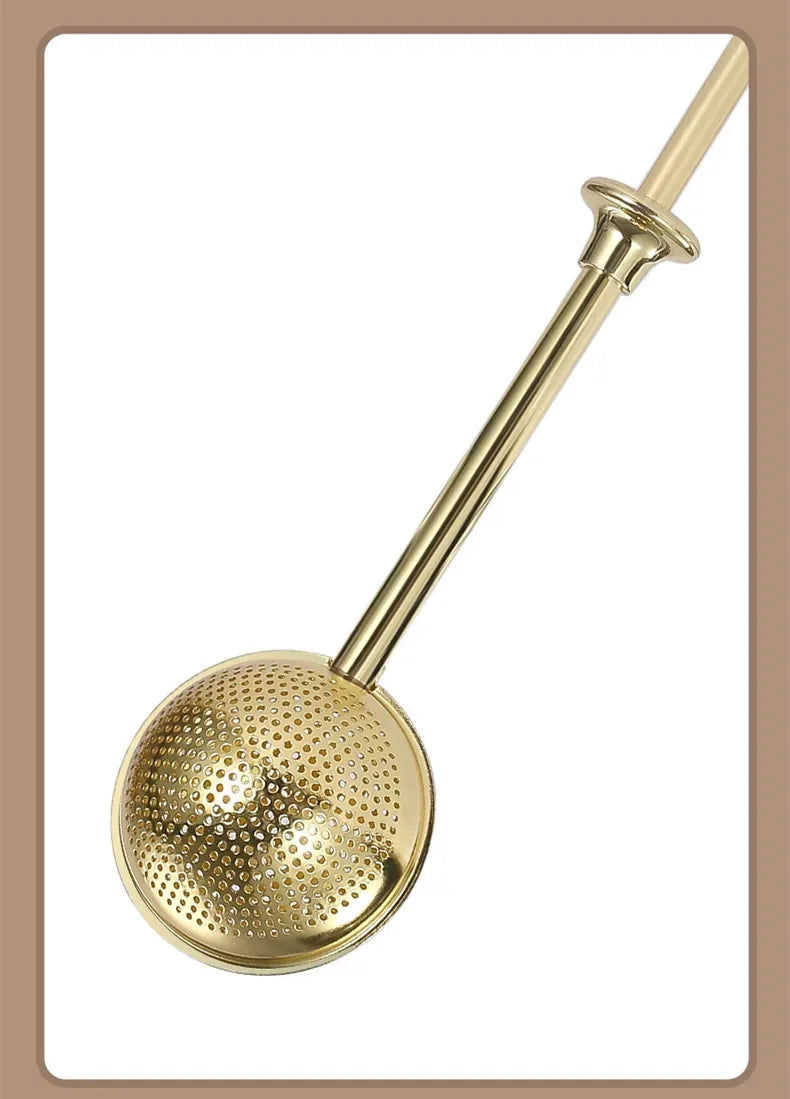 Press Stainless Steel Tea Ball Infuser