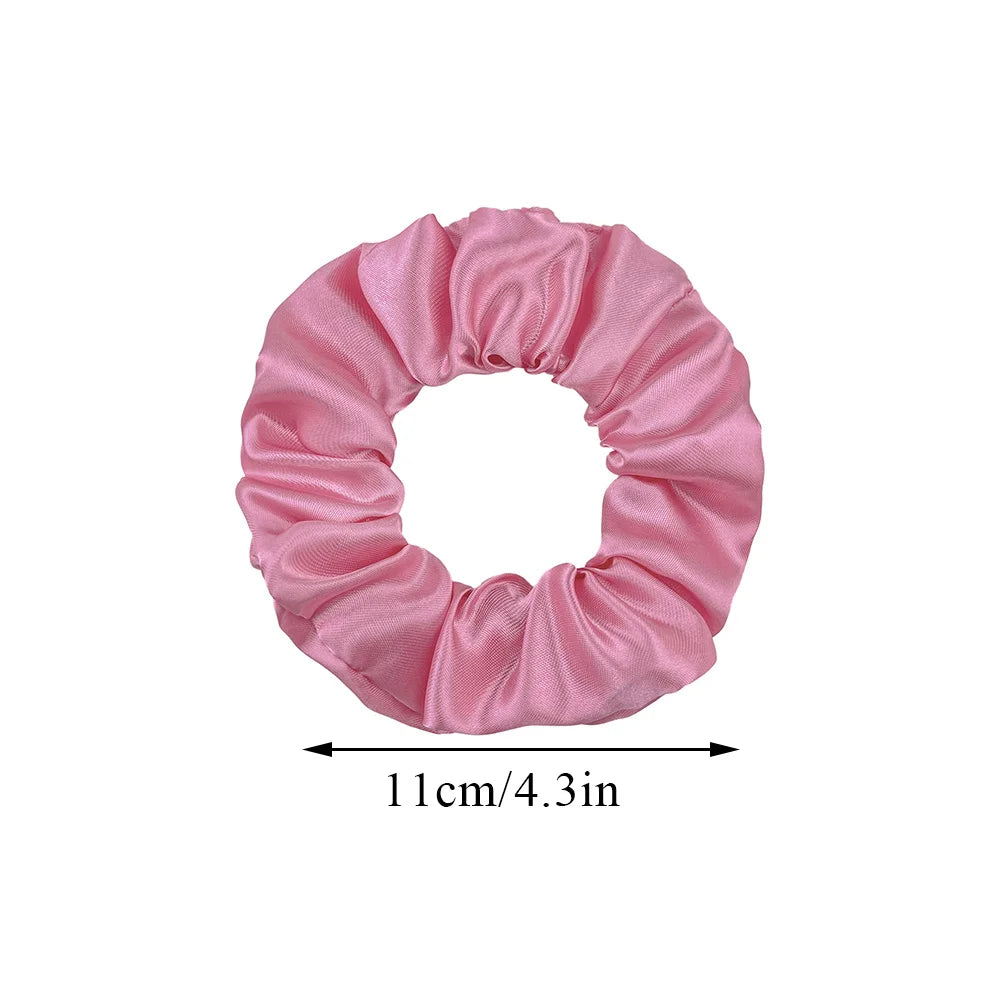 6/10/20pcs Silk Hair Scrunchies