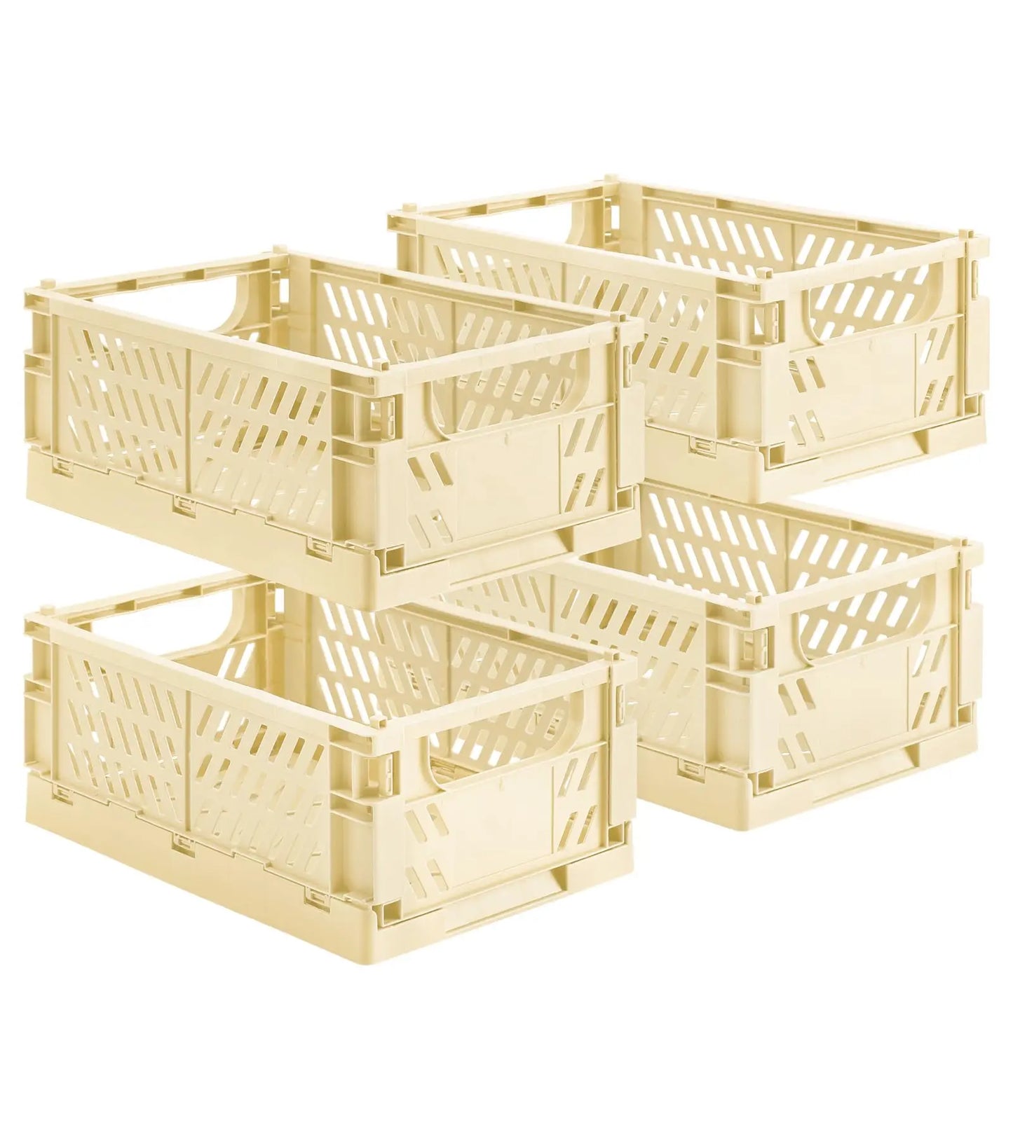 Pastel Collapsible Storage Crates