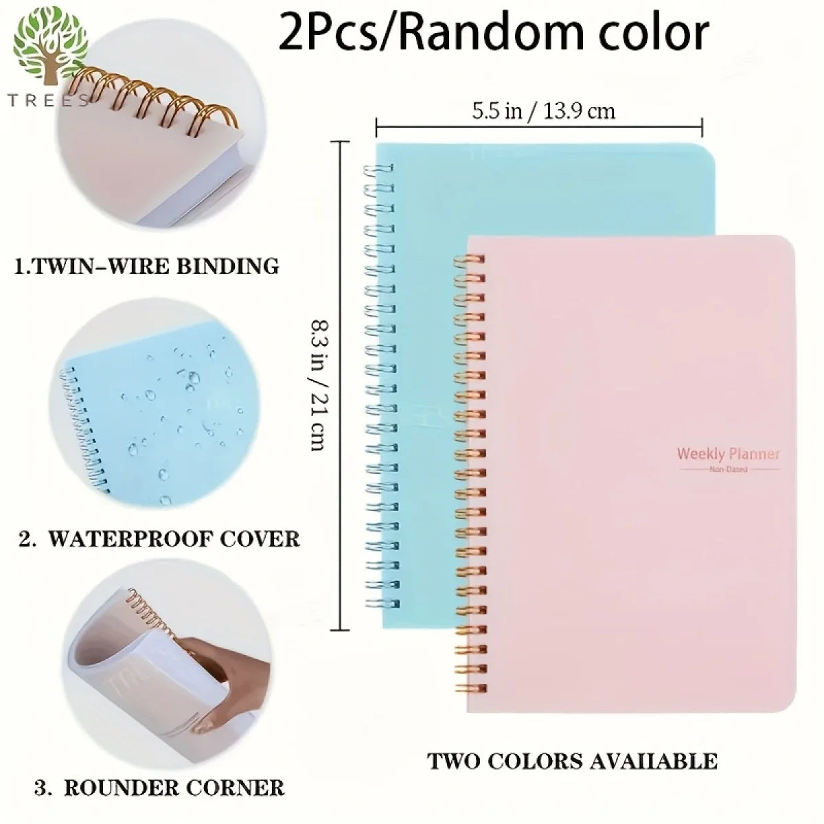 Weekly Planner & Notebook