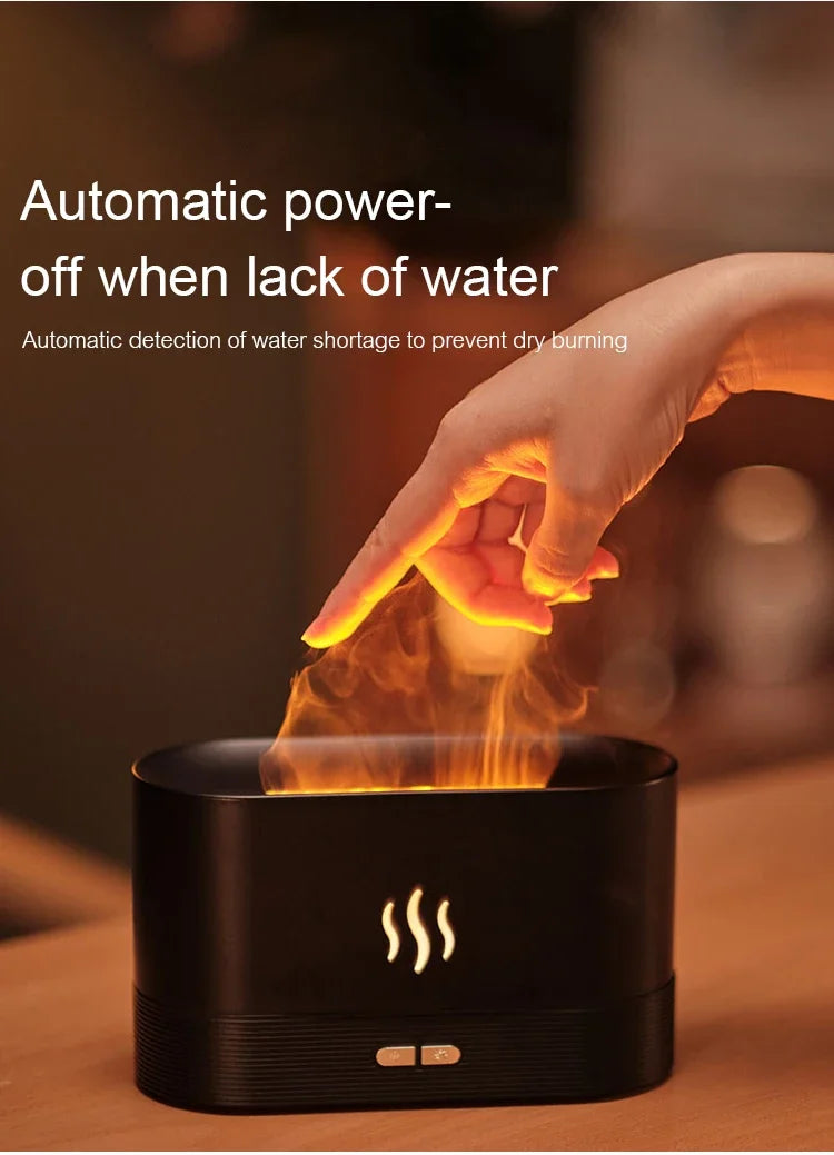 Flame Aroma Diffuser Air Humidifier