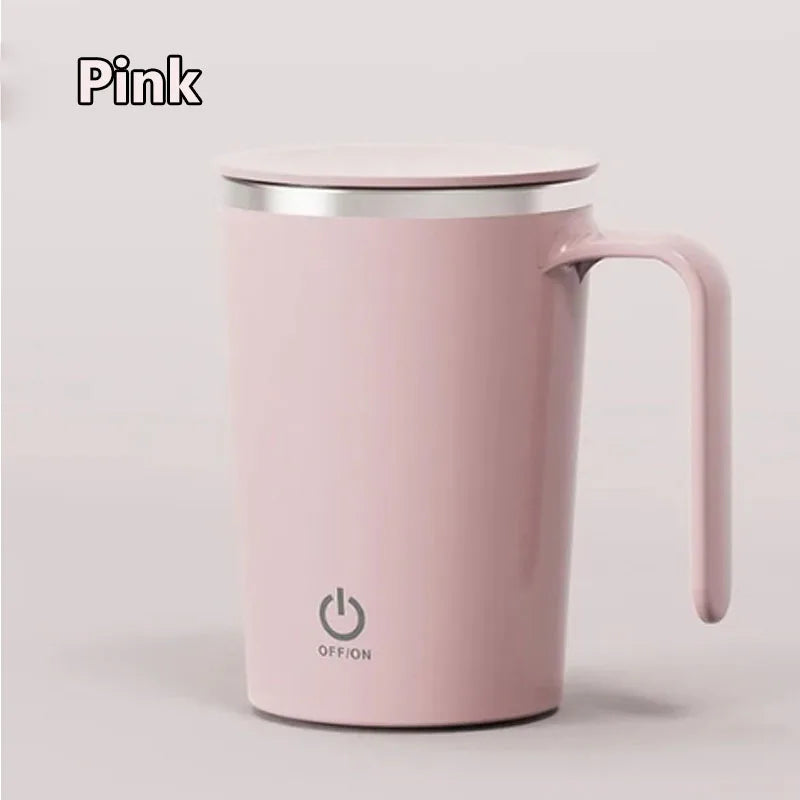 Automatic Self Stirring Mug with Handle
