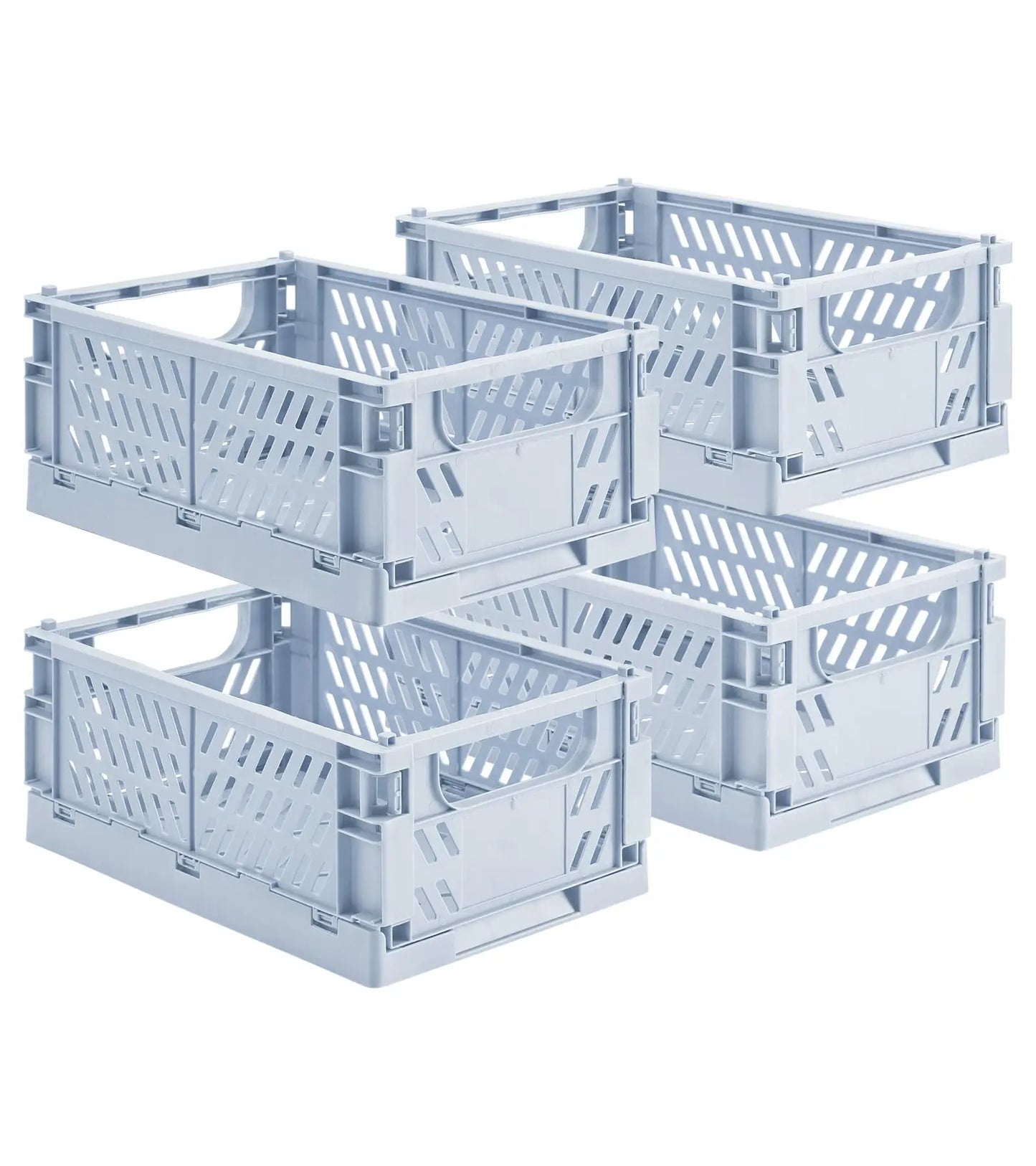 Pastel Collapsible Storage Crates