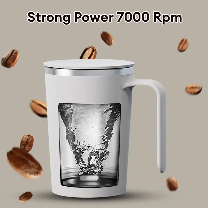 Automatic Self Stirring Mug with Handle
