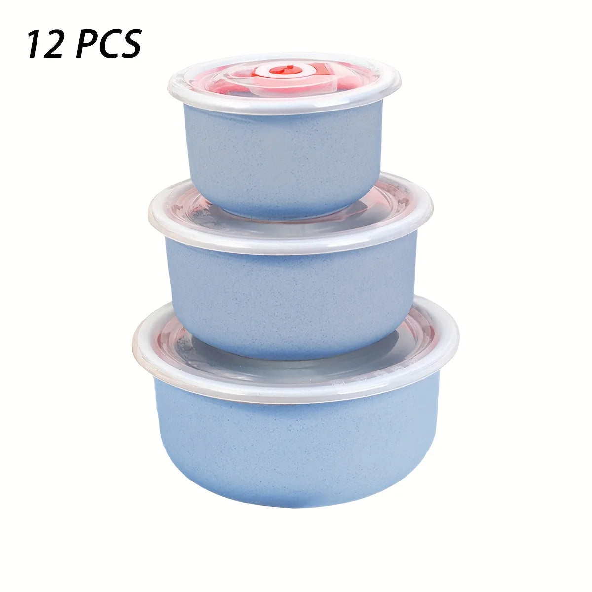12Pcs Plastic Containers