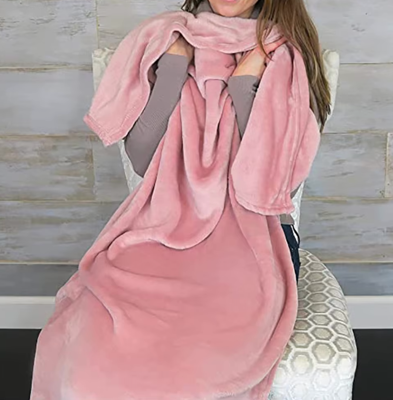 2 in 1 Travel Pillow and Blanket Set