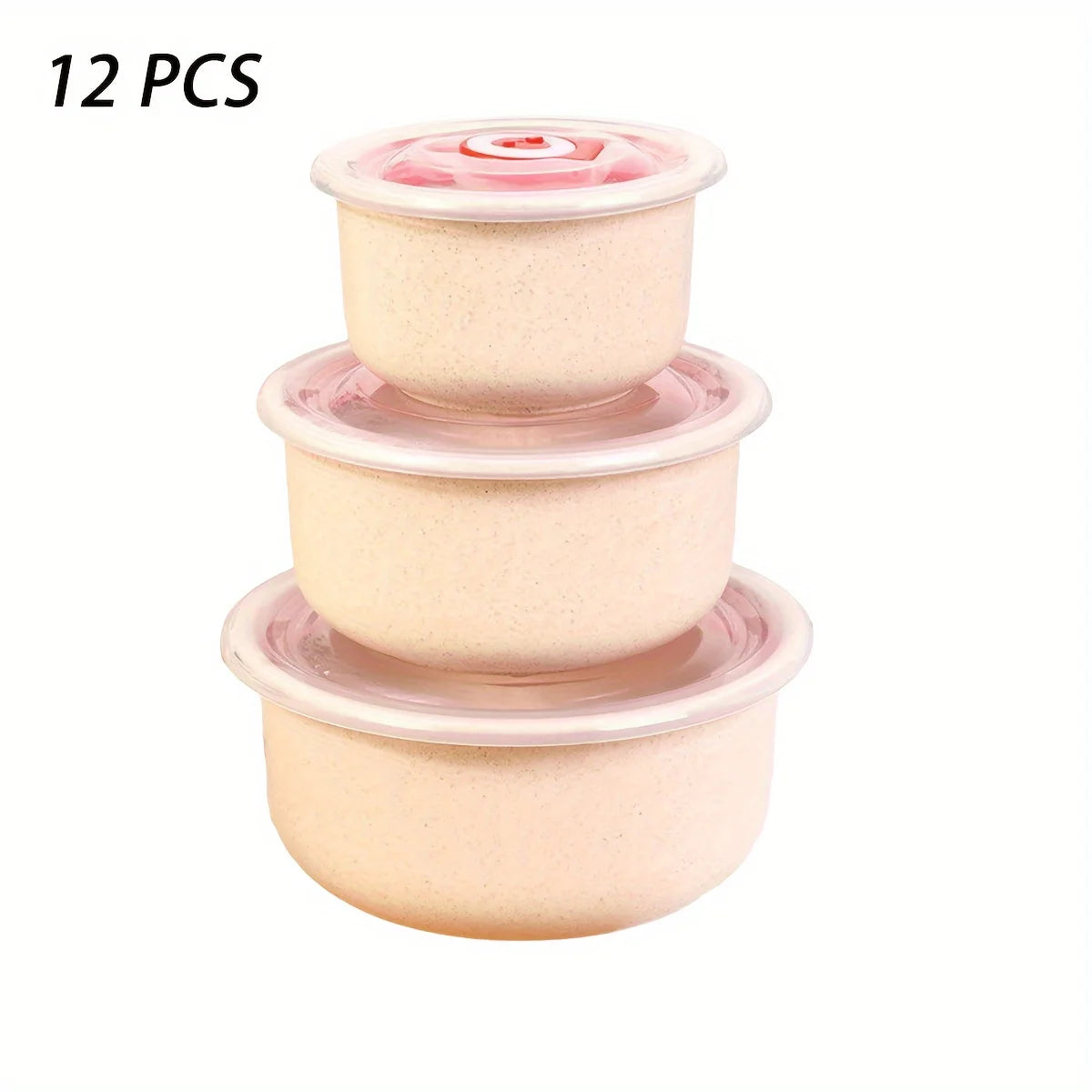 12Pcs Plastic Containers