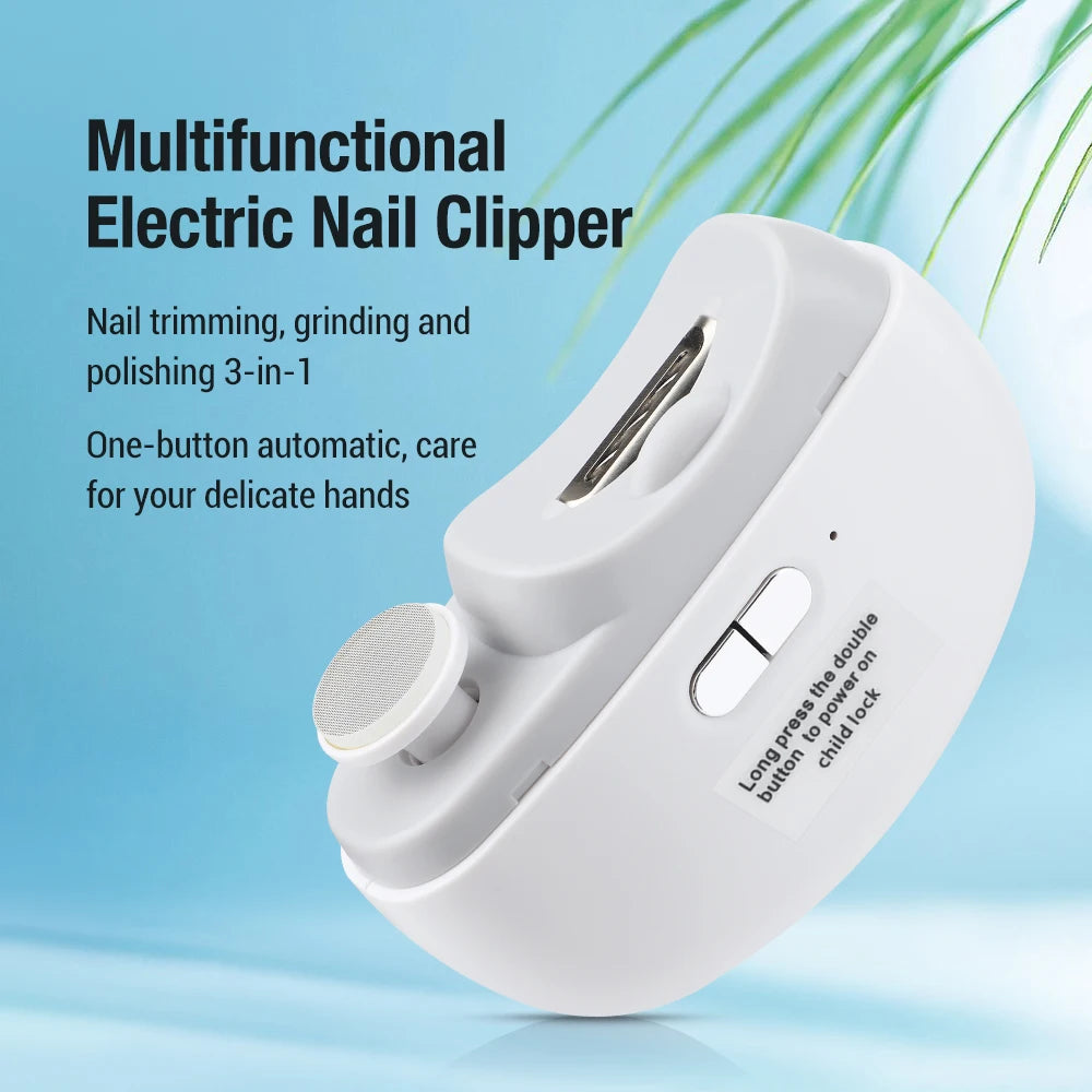 2 In 1 Electric Nail Trimmer & File