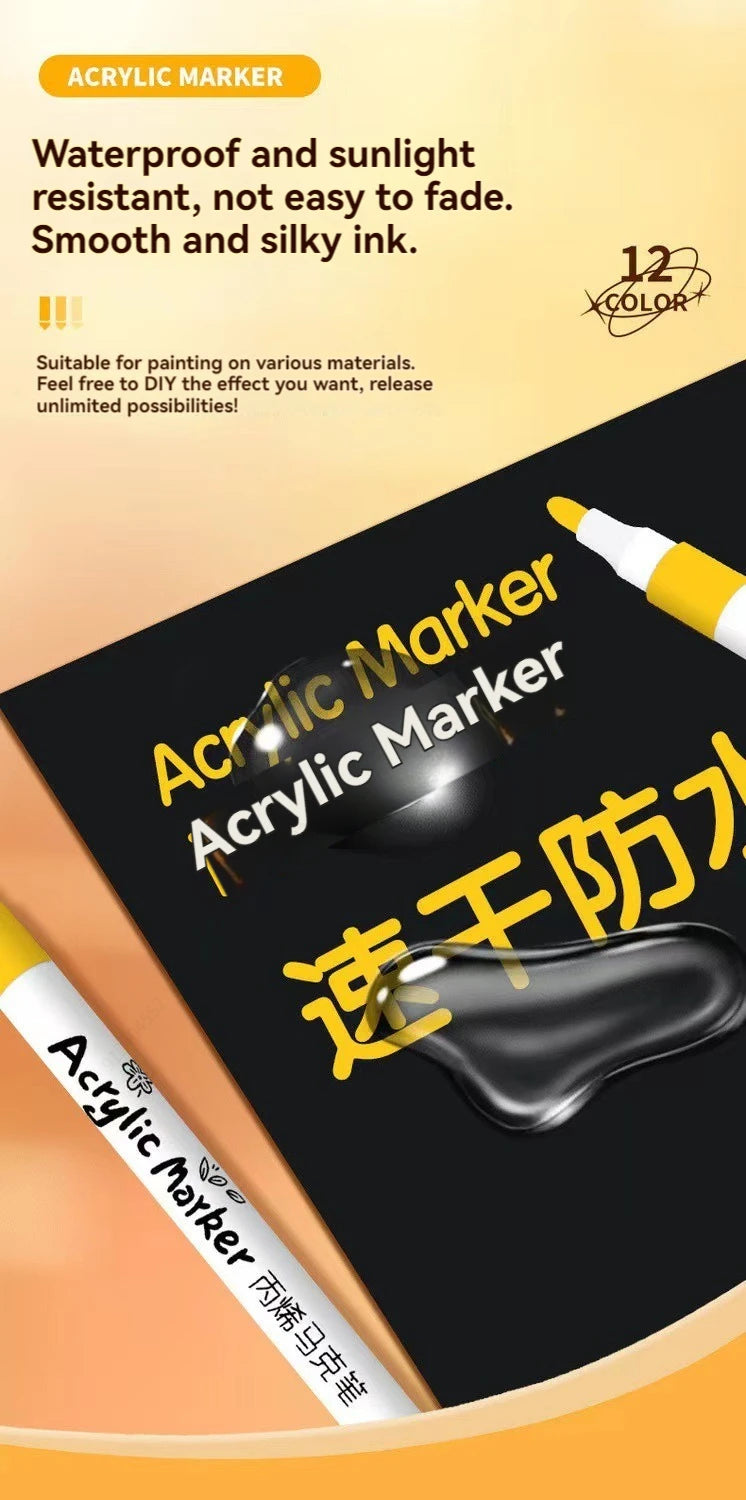 Acrylic Paint Marker Set