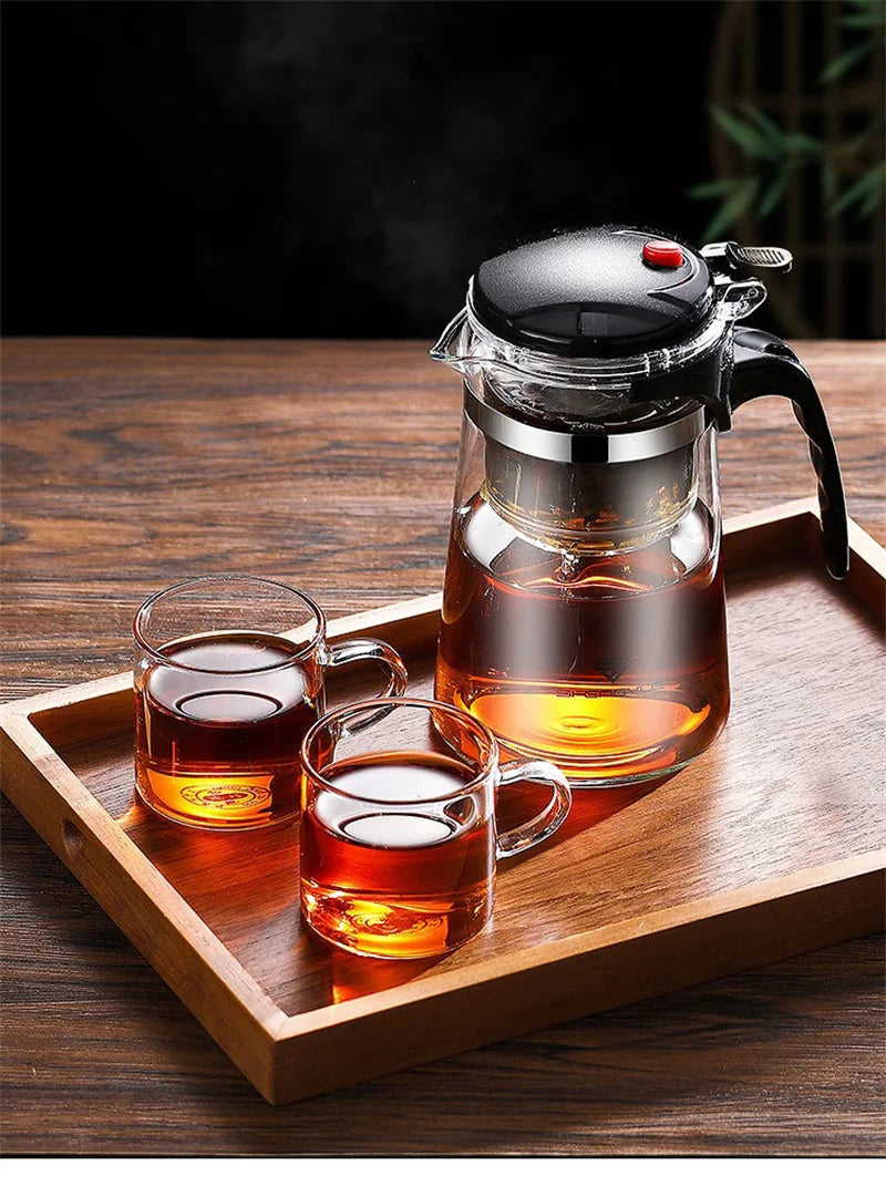 One-click filtering Tea Pot