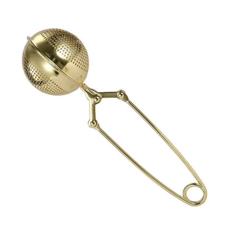 Press Stainless Steel Tea Ball Infuser
