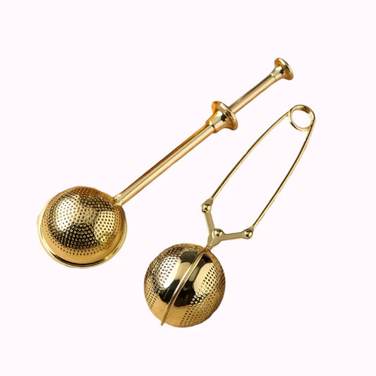 Press Stainless Steel Tea Ball Infuser