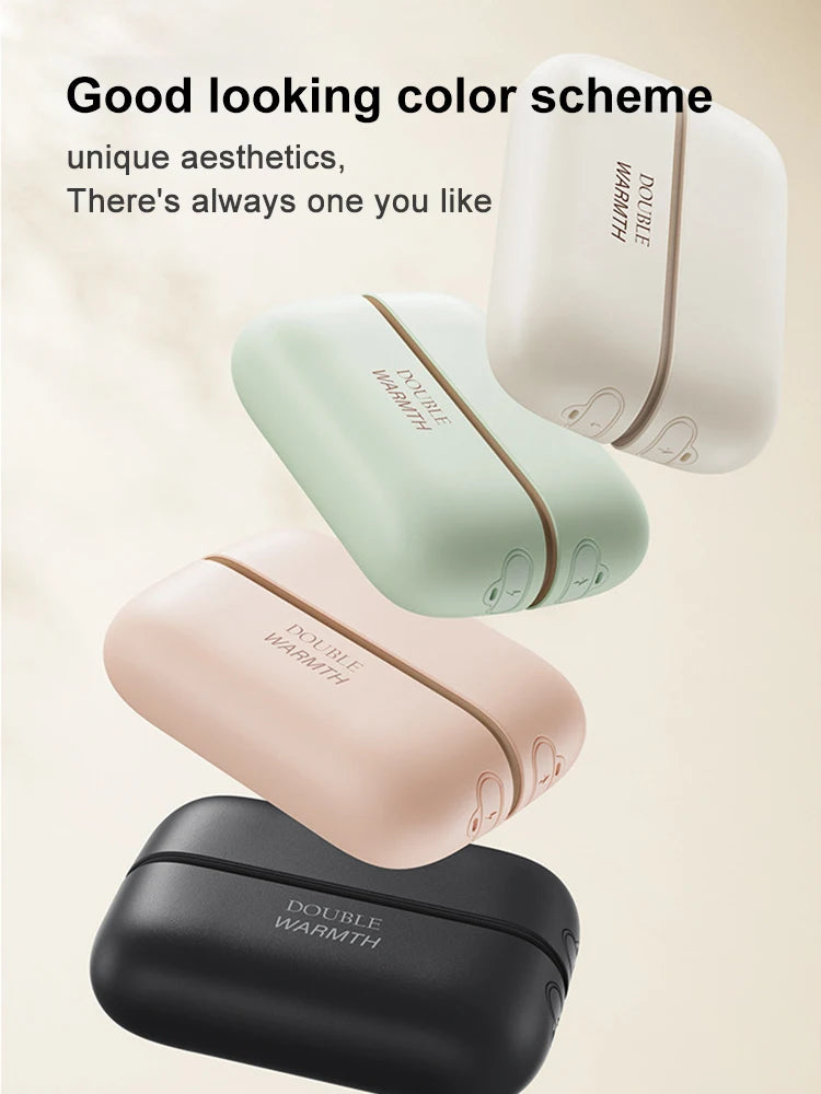 2 in 1 Magnetic Hand Warmer Electric Hand Warmer Fast Heating Mini Hand Warmer Heater Portable Hand Heater for Women Men Kids