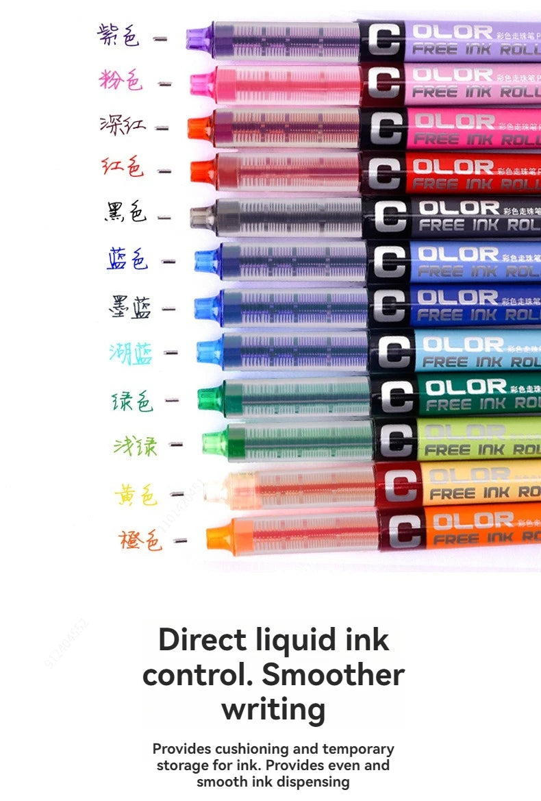 Liquid Ink Ballpoint Pen