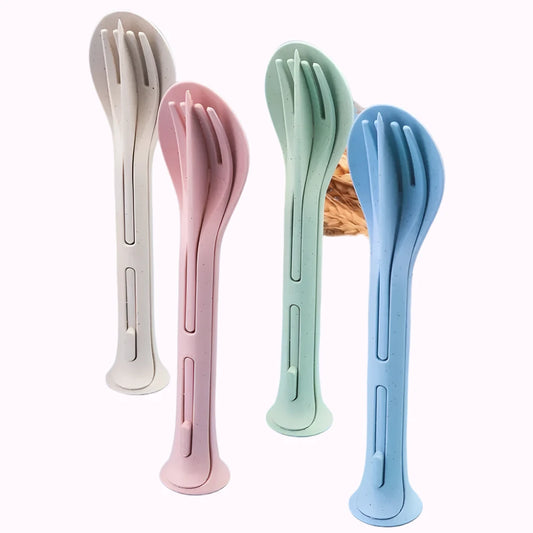 3PCS Portable Tableware Set