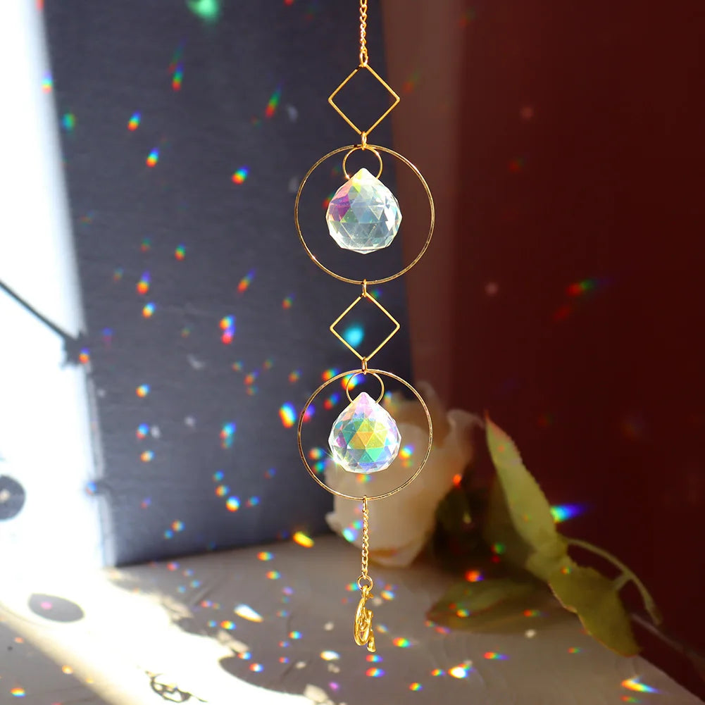 Crystal Rainbow Sun Catcher