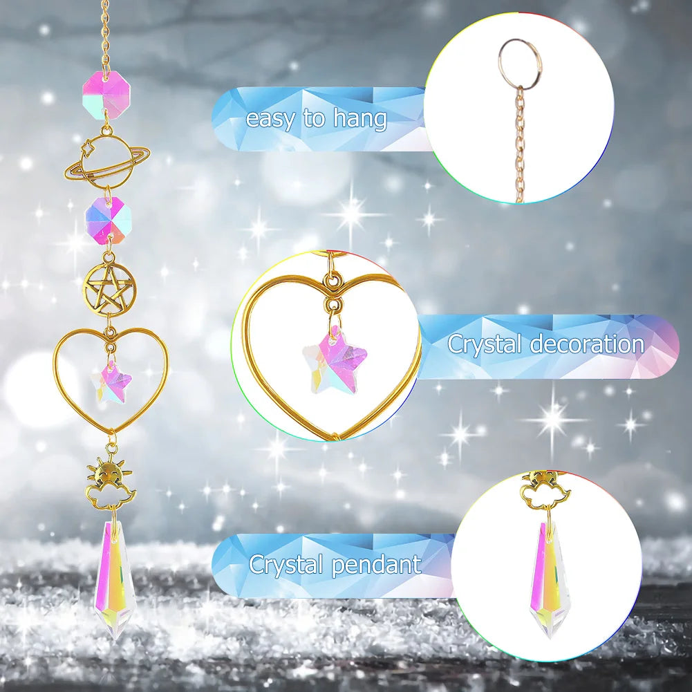 Crystal Rainbow Sun Catcher