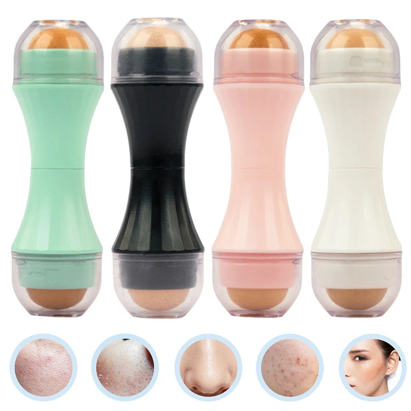2 in 1 Oil Control Natural Volcanic Face Roller