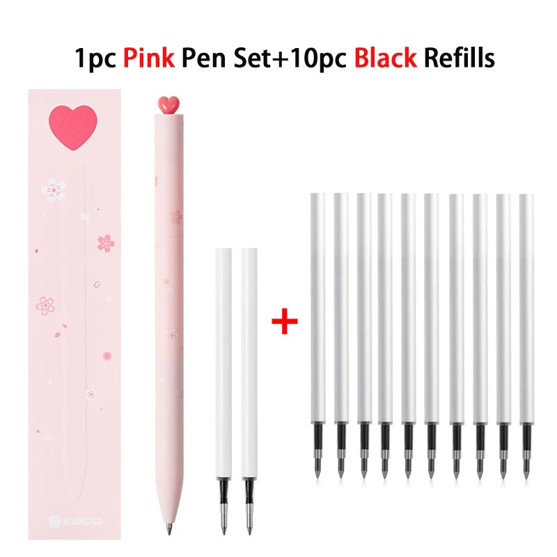 Gel Pen Set with Refills