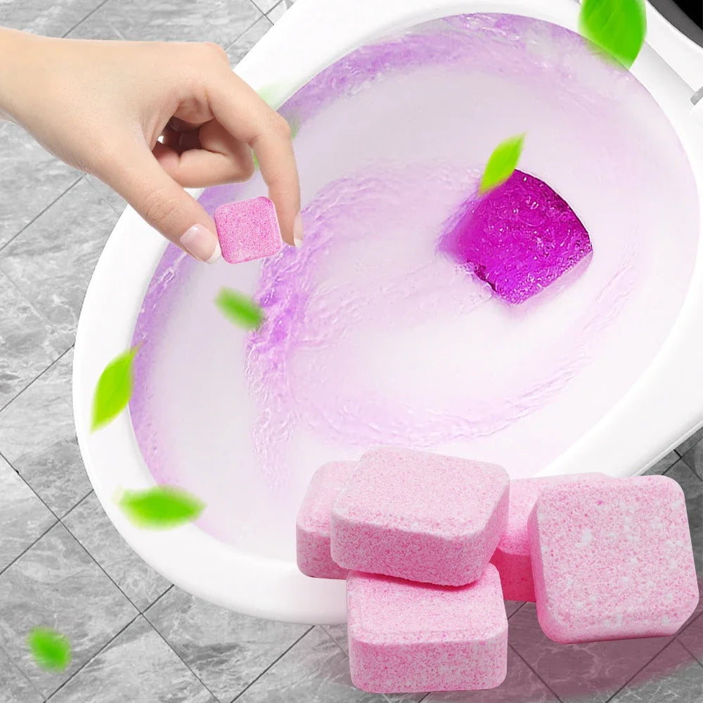 3-20Pcs Toilets Cleaning Effervescent Tablet Toilet Cleaner Deodorant Remover Urine Stain Yellow Dirt Home Batnroom Cleaning