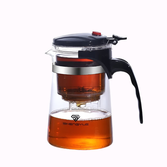 One-click filtering Tea Pot