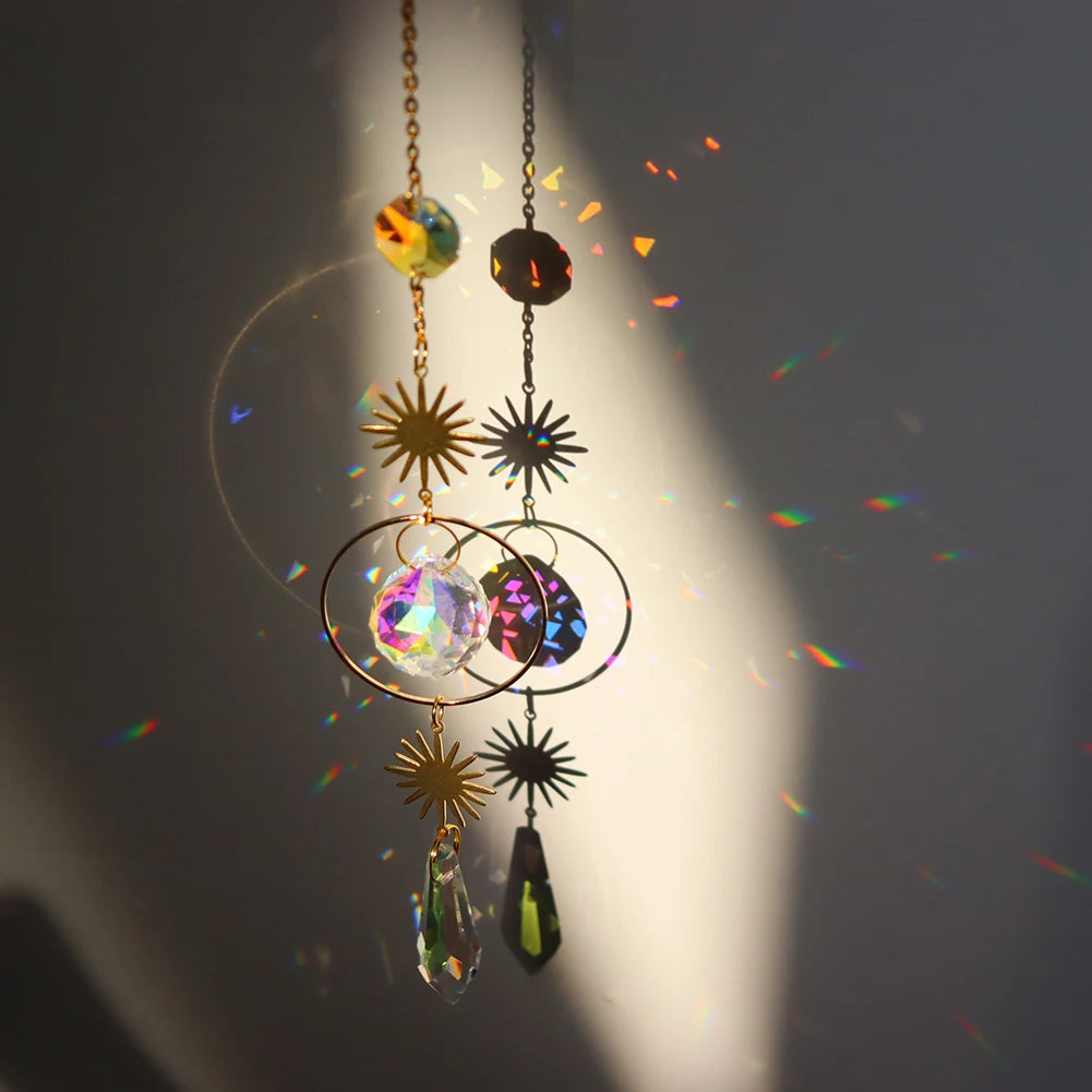 Crystal Rainbow Sun Catcher